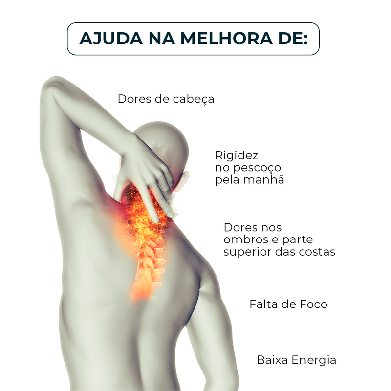 Travesseiro Cervical Coluna Relax